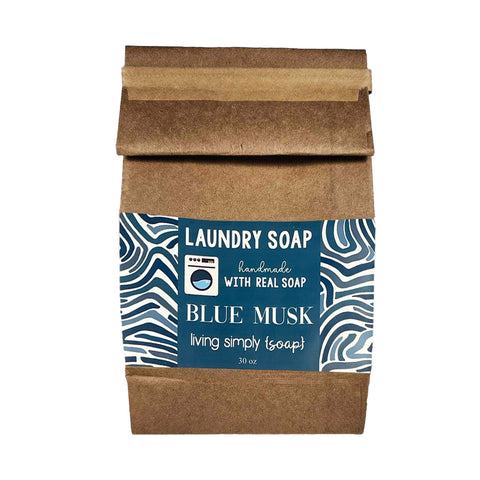 Blue Musk Laundry Soap