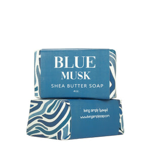 Blue Musk Bar Soap