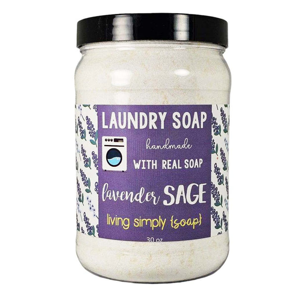 Lavender Sage Laundry Soap