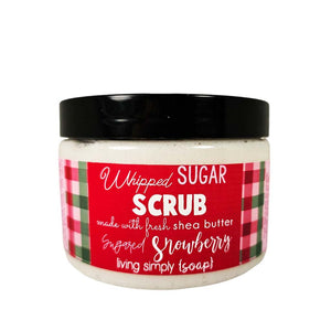 Sugared Snowberry Whipped Sugar Scrub