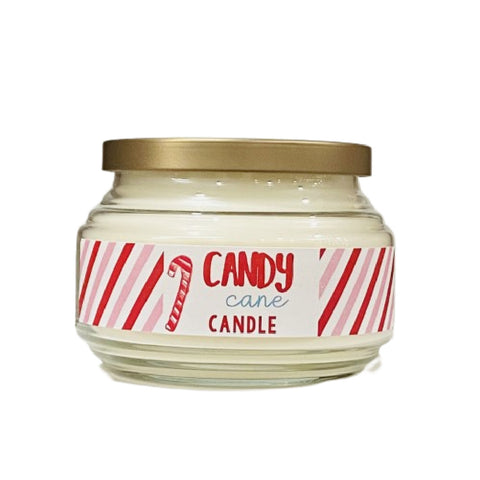 Candy Cane Candle